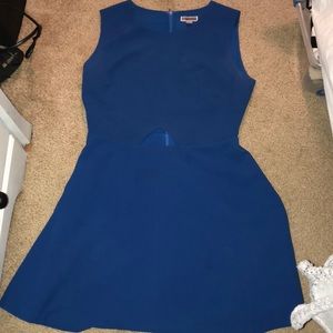 Blue dress